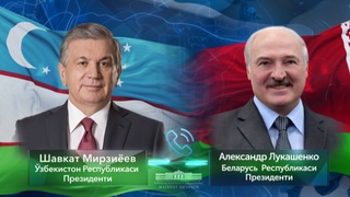 Leaders of Uzbekistan and Belarus hold phone talk