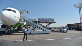 Oʻzbekistonga bugun ham yana 1 million doza ZF-UZ-VAC2001 vaksinasi olib kelindi