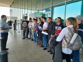 Бир гуруҳ юртдошларимиз Россиядаги ташкилотга ишлаш учун юборилди