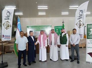 Saudiya Arabistoni Oʻzbekistonga 25 tonna xurmo hadya qildi