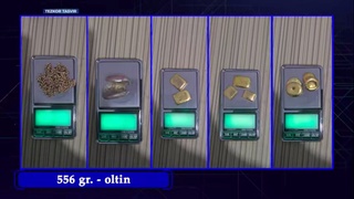 1,4 кг олтинни Ўзбекистондан ноқонуний олиб чиқиб кетаётган шахслар ушланди