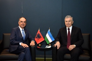 Ўзбекистон ва Албания етакчилари икки томонлама ҳамкорликни кенгайтириш масалаларини муҳокама қилдилар