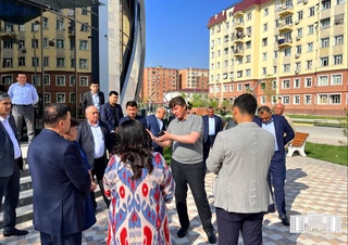 Новый хоким Ташкента изучил ситуацию в Сергелийском районе