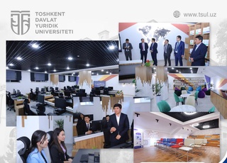 A coworking center has opened at Tashkent State Law University
