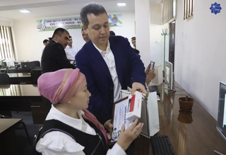 Sherzod Shermatov imkoniyati cheklangan oʻquvchilarga IT-markazlarga bepul yoʻllanma berdi