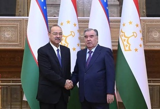 President of the Republic of Tajikistan Emomali Rahmon received Prime Minister of the Republic of Uzbekistan Abdulla Aripov