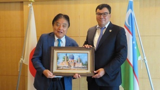 Азиз Абдухакимов встретился с мэром японского города Нагоя