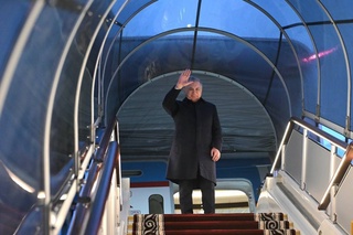 The President of Uzbekistan completes his visit to Bishkek