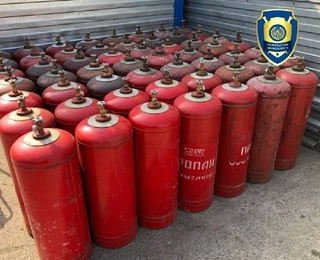 Kegeyli tumanida 741 mln so‘mlik suyultirilgan gaz balonlari talon-toroj qilish holati fosh etildi