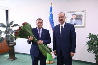 Бахтиёр Ҳамидовга фахрий унвон берилди