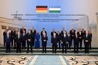 Өзбекстан Президенті мен Германия Канцлері екі елдің кәсіпкерлерімен кездесу өткізді