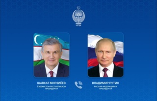 Президентҳои Ӯзбекистон ва Русия масъалаҳои муҳими рӯзномаи дуҷонибаро баррасӣ карданд