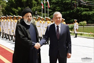 O‘zbekiston Respublikasi Prezidentini rasmiy kutib olish marosimi bo‘ldi