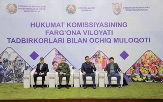 Осуществляется поддержка предпринимателей и экспортеров Ферганской области