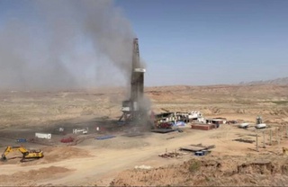 Дар кони гази "М-25" дар Сурхондарё  ихроҷи назоратшавандаи сулфиди гидроген рух дод