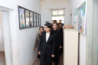 Саида Мирзиёева ознакомилась с состоянием социальных объектов Хорезмской области