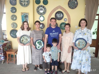 Татаристонликлик кулоллар Риштонда