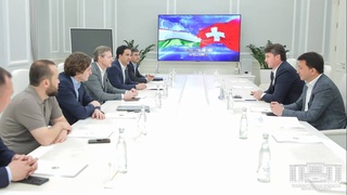 Хоким Ташкента провел встречу с официальными представителями швейцарской компании Boschung Group