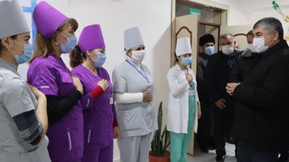 Вилоят сектор раҳбарлари “Мурувват уйи”дагилар ҳолидан хабар олди