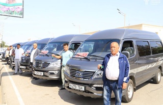 Бұхараға 100 жаңа автобустар мен микроавтобустар әкелінеді