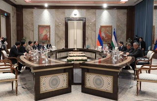 Ўзбекистон Олий Мажлиси Сенати Раиси Арманистон Республикаси Миллий мажлиси Раиси билан учрашди