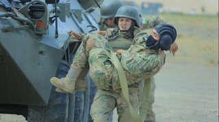 Rossiya harbiy delegatsiyasi Oʻzbekistonda COVID-19 uchun test topshirdi