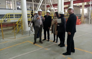 Оҳангарондаги янги корхонада сифатли газобетон блоклари ишлаб чиқарилмоқда