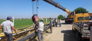 Улучшается инфраструктура по снабжению природным газом махаллей Навоийской области