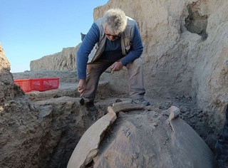 Самарқанддан милоддан аввалги III-II асрга тегишли ҳарбий истеҳком топилди