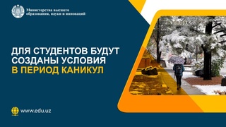 Для студентов, прибывших в вузы до окончания продленных каникул, будут созданы надлежащие условия