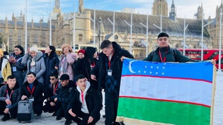 Ўзбекистоннинг чекка ҳудудидаги мактаб ўқувчилари Лондон саёҳатида