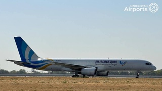 Аввалин рейси чартерии ширкати ҳавопаймоии Чин "North-Western Cargo"-ро дар Тошканд истиқбол гирифтанд