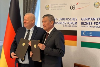 ОКМК ва Европа компаниялари ўртасида қиймати 1450,2 миллион евродан зиёд ҳужжатлар тўплами имзоланди