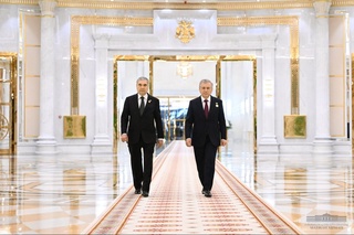 President Shavkat Mirziyoyev completes his working visit to Ashgabat