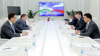 В хокимияте Ташкента состоялась встреча с Послом Российской Федерации Олегом Мальгиновым