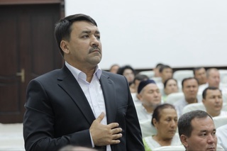 Пахтакор тумани ҳокими ўзгарди