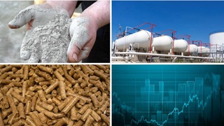 На Узбекской республиканской товарно-сырьевой бирже снизились цены на цемент, сжиженный газ и шрот