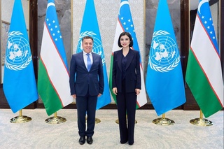 Саида Мирзиёева БМТнинг Давлат хизмати бўйича халқаро комиссияси раҳбари билан учрашди