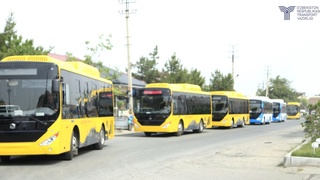 Йил якунига қадар Хоразмга 100 та янги автобус олиб келинади