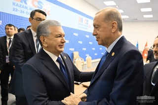 Leaders of Uzbekistan and Türkiye discuss current issues on the bilateral agenda