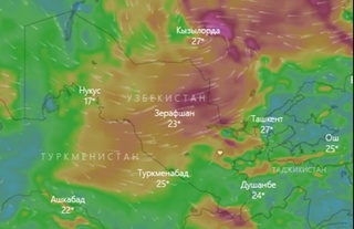 8-11 апрель кунлари республиканинг баъзи жойларида шамол кучайиши маълум қилинди