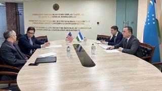 Дар ВКД Ӯзбекистон бо сардори шуъбаи Бюрои мубориза бо маводи мухаддир ва ҳифзи қонуни Департаменти давлатии ИМА мулоқот ба амал омад