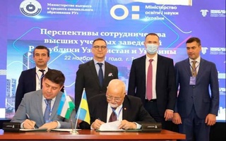 Ташкентский государственный транспортный университет подписал соглашение о сотрудничестве с двумя вузами Украины