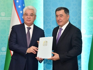 Владимир Норов Қозоғистон Элчисини қабул қилди