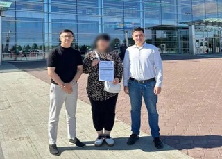 Ҳамватани ба вазъи душвори зиндагӣ дучоршуда аз вилояти Челябински Русия ба Ӯзбекистон баргардонида шуд