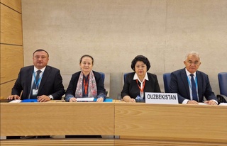 Женевада Ўзбекистоннинг инсон ҳуқуқларини ҳимоя қилиш борасидаги чора-тадбирлари баҳоланди