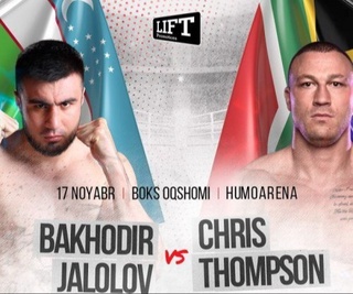 Ташкентте Баходир Жалоловқа қарсы рингке түсетін кім болатыны белгілі болды
