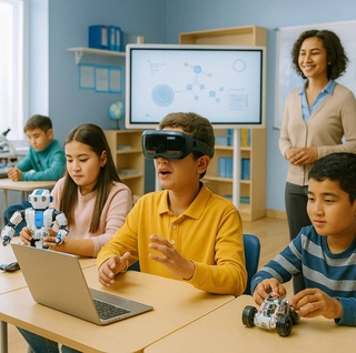 Ташкент мектеплеринде VR, робототехника ханалары ҳәм заманагөй лабораториялар шөлкемлестириледи