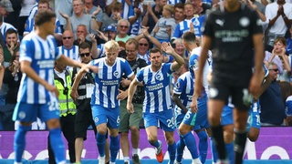 «Манчестер Сити» с Хусановым в основе проиграл на выезде «Брайтону»