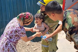 Тошкентда қулаши оқибатида уй остида қолган 2 яшар қизалоқ қутқарилди